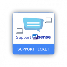 Ticket de support pfSense 1 intervention