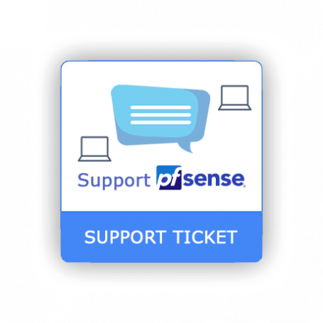 Support ticket pfSense 1 intervention online