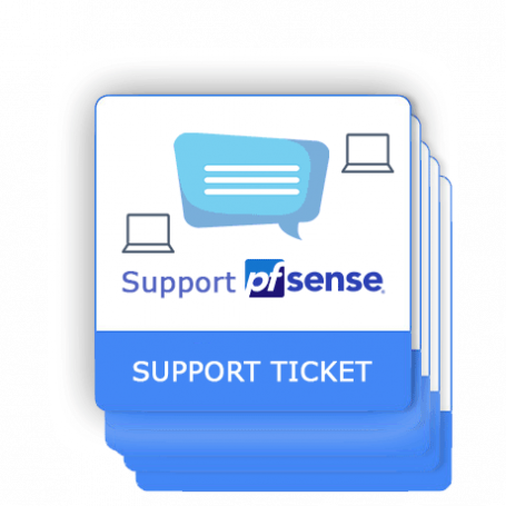 PfSense support ticket 5 interventions online