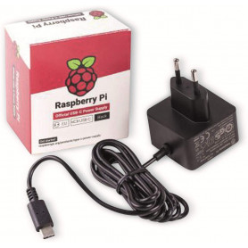Raspberry Pi Alimentation Modèle B, 5V, 2.5A UK/EU