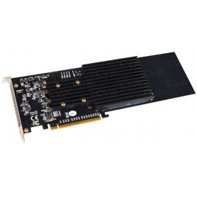 Sonnet M.2 4x4 PCIe - Tarjeta PCIe para 4 SSD NVMe M.2 - Compatible con Thunderbolt