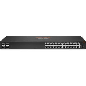 HPE Aruba 6100 24G 4SFP+ Switch - commutateur - 28 ports